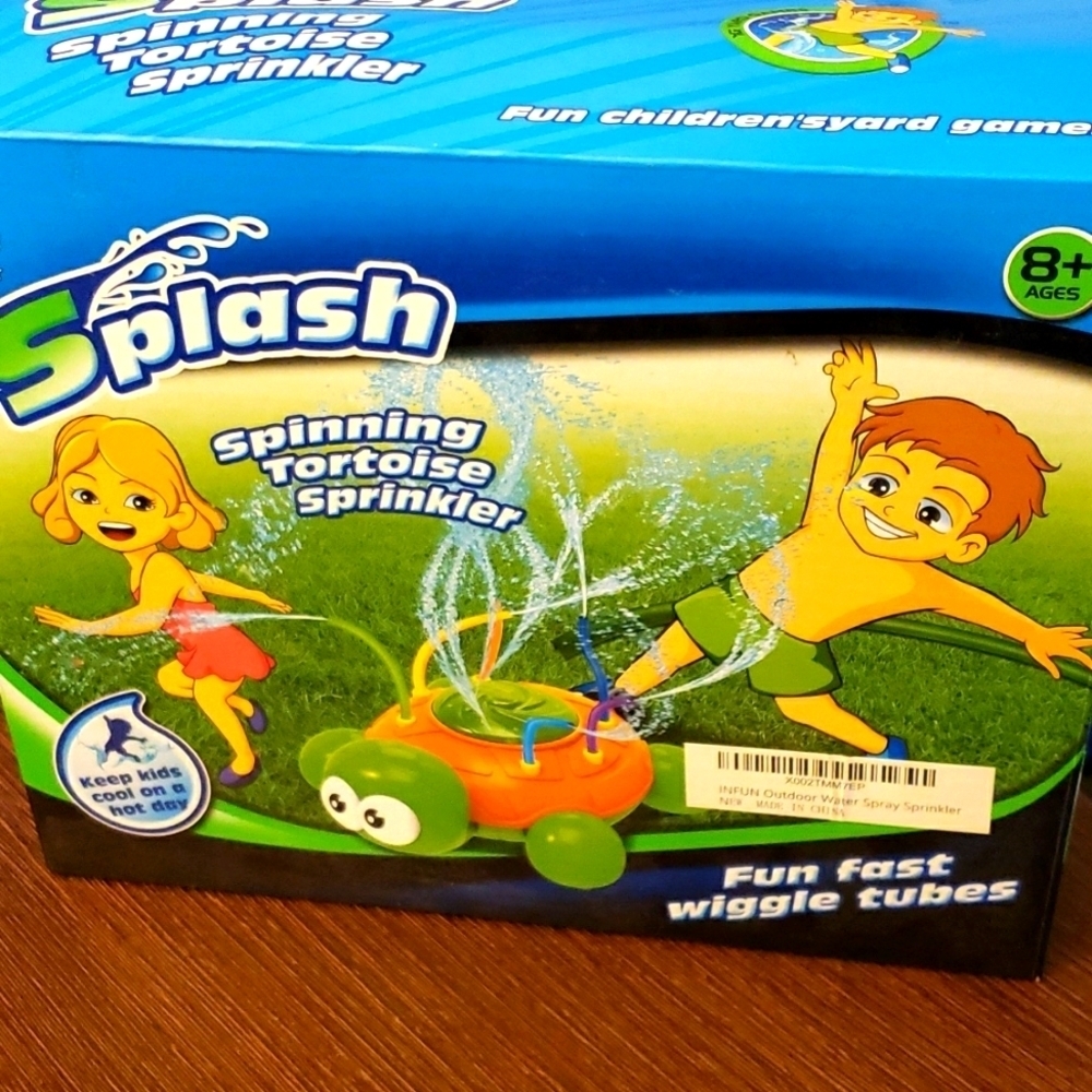 Splash Spinning Tortoise Sprinkler